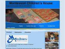Tablet Screenshot of montessorischoollb.com